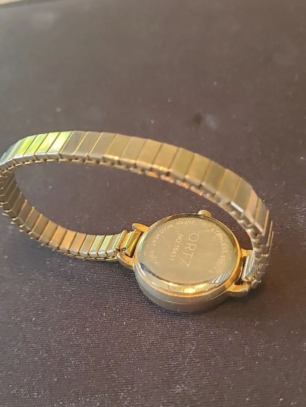 QRTZ Gold-Tone Women’s  Watch